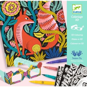 3D pobarvanka - Gozd