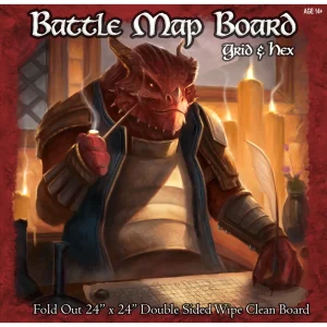 Battle Map Board - Grid & Hex