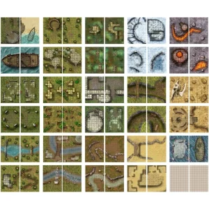 Alternative view of Big Book of Battle Mats - Wrecks & Ruins