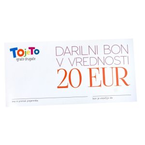 Darilni bon za 20€