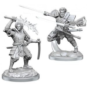 Magic the Gathering Unpainted Miniatures: Raiyuu & Isshin