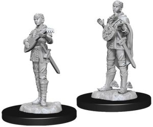 Dungeons & Dragons Nolzur's Marvelous Miniatures: Half-Elf Female Bard