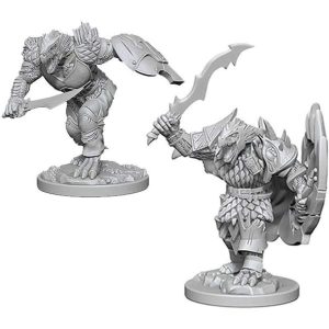 Dungeons & Dragons Nolzur's Marvelous Miniatures: Dragonborn Male Fighter
