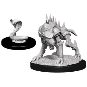 Dungeons & Dragons Nolzur's Marvelous Miniatures: Iron Cobra & Iron Defender
