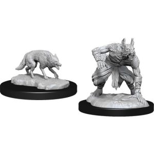 Dungeons & Dragons Nolzur's Marvelous Miniatures: Jackalwere & Jackal