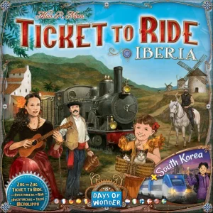 Ticket to Ride Map Collection: Iberia & South Korea