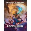 Naslovnica Dungeons & Dragons Player's Handbook knjige, prikaz boja med junaki in zmajem, primerna za ljubitelje fantazijskih iger.