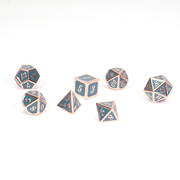 kocke-dice-habit-metal-enamel-cadet-blue-copper-dad537