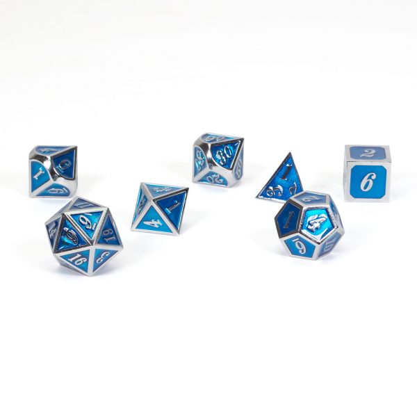 kocke-dice-habit-metal-enamel-cyan-silver-dad506