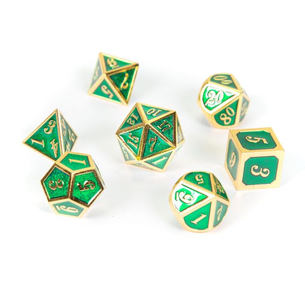 kocke-kovinske-metal-dice-habit-green-gold-dhdad504