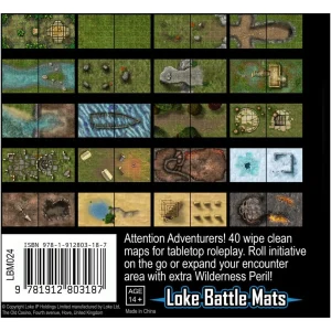 Alternative view of The Little Book of Battle Mats - Wilderness