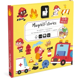 Magnetna knjiga - Magnéti'stories Gasilci