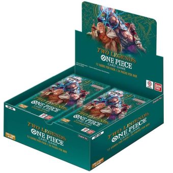 One Piece "Two Legends" booster box igra s kartami OP-08.