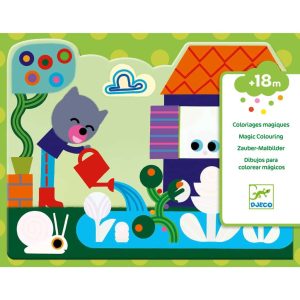 Pobarvanka Skrito na vrtu