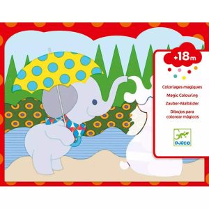 Pobarvanka Skrito v naravi