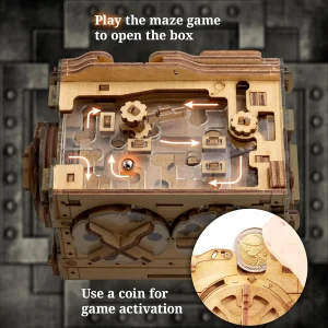 Alternative view of Puzzle box - A-maze-ing Safe