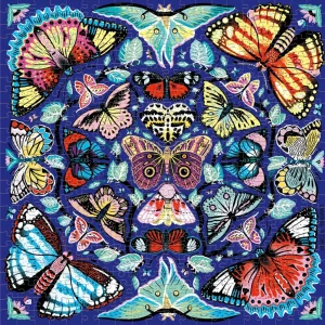 Alternative view of Puzzle Kaleido Butterflies (500 kosov)