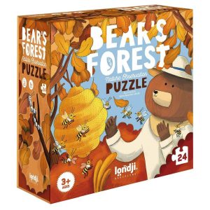 Sestavljanka Medvedi v gozdu (24 kosov)