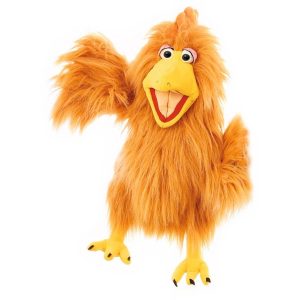 Ročna lutka - Kokoška Herta