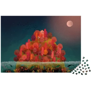 Alternative view of Puzzle - Red Autumn (2000 kosov)