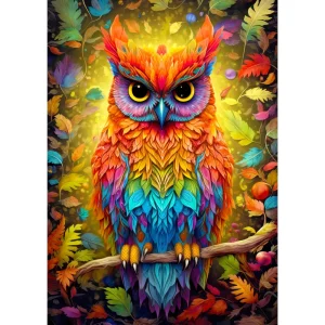 Alternative view of Puzzle Autumnal Owl (1000 kosov)
