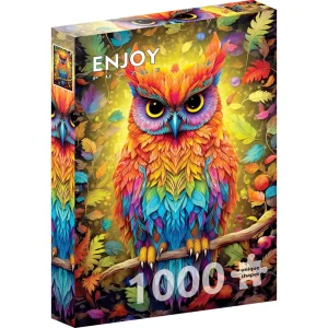 Puzzle Autumnal Owl (1000 kosov)