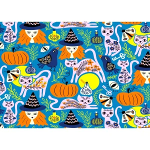 Alternative view of Puzzle Enchanted Cats (1000 kosov)