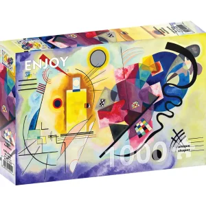 Puzzle Vassily Kandinsky: Yellow Red Blue (1000 kosov)