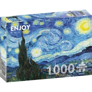 Puzzle Vincent Van Gogh: Starry Night (1000 kosov)