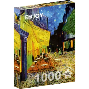 Puzzle Vincent Van Gogh: Cafe Terrace at Night (1000 kosov)