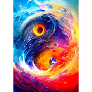 Alternative view of Puzzle Ying Yang Redux (1000 kosov)