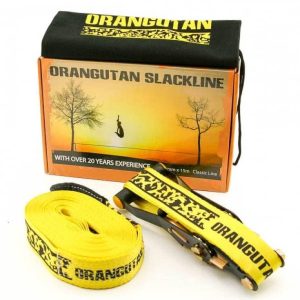 Slackline Orangutan 50mm / 15m z zaščito za drevesa