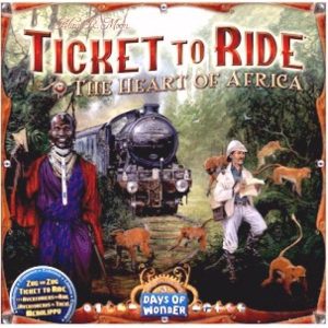 Ticket to Ride Map Collection: Heart of Africa