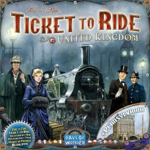 Ticket to Ride Map Collection: United Kingdom & Pennsylvania